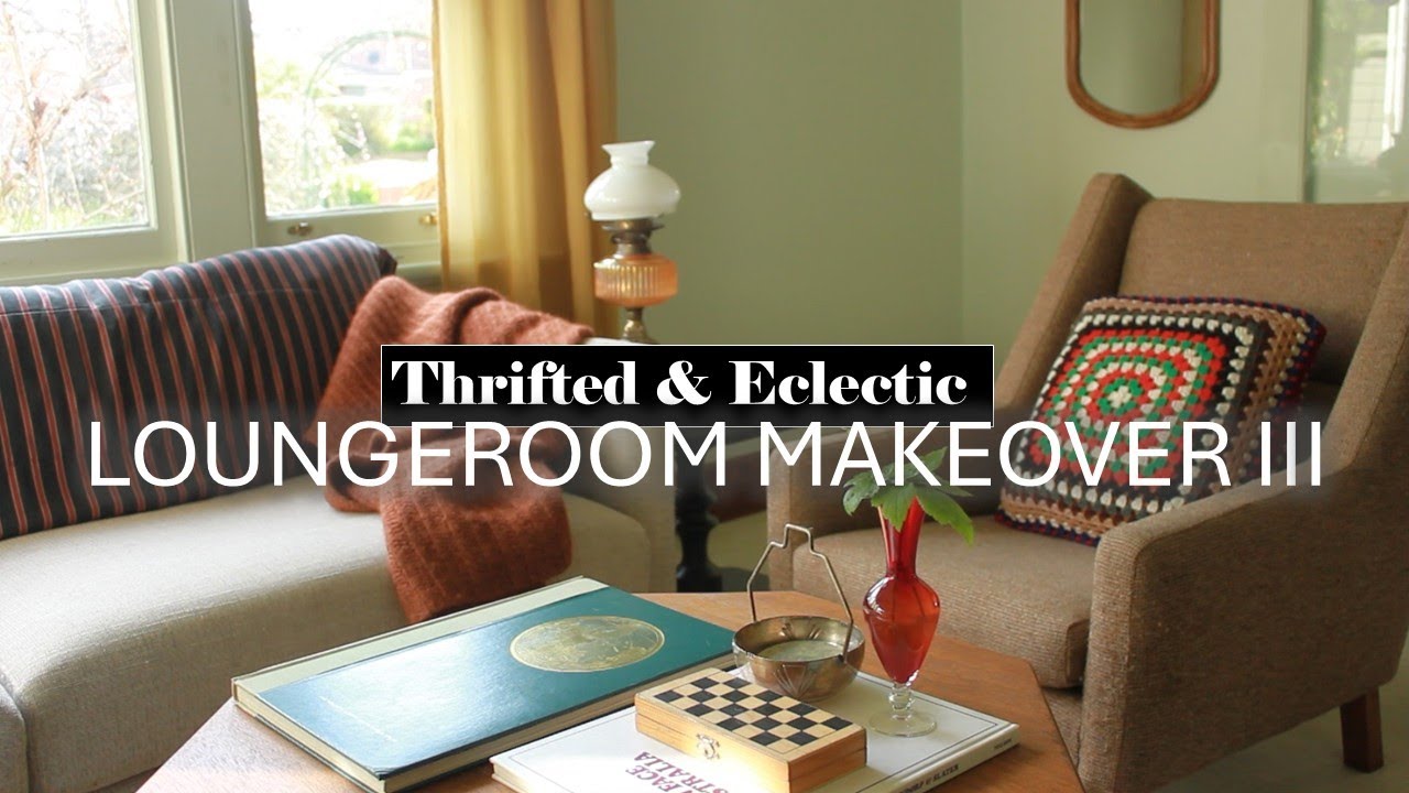 Loungeroom Makeover Part 3 / Rental / Thrifted