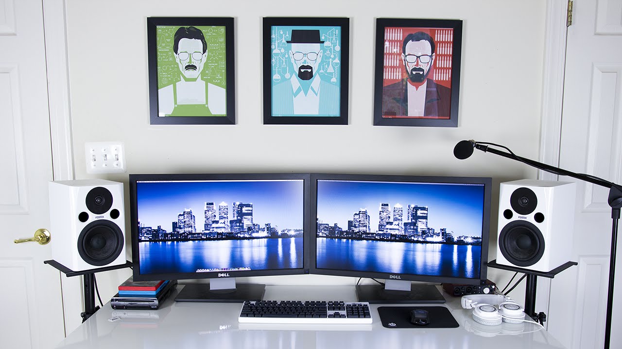 Mini Desk Setup Tour! (Summer 2014)