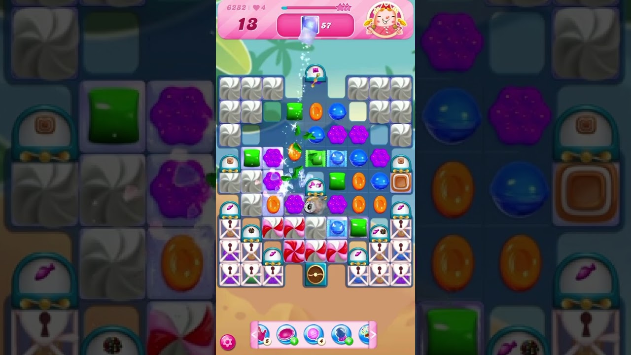 6282 Candy Crush Saga Level 6282 Walkthrough