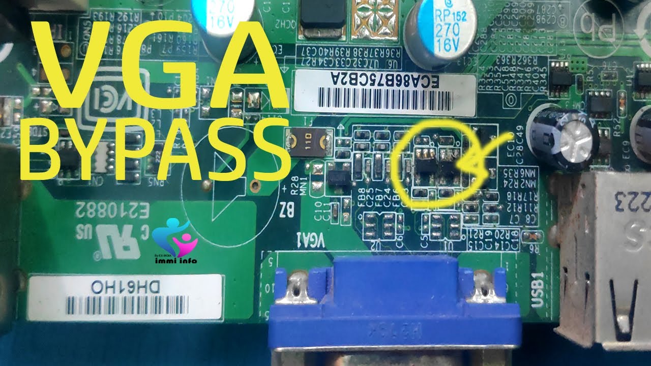 INTEL H61 MOTHERBOARD VGA PORT BYPASS CASE STUDY