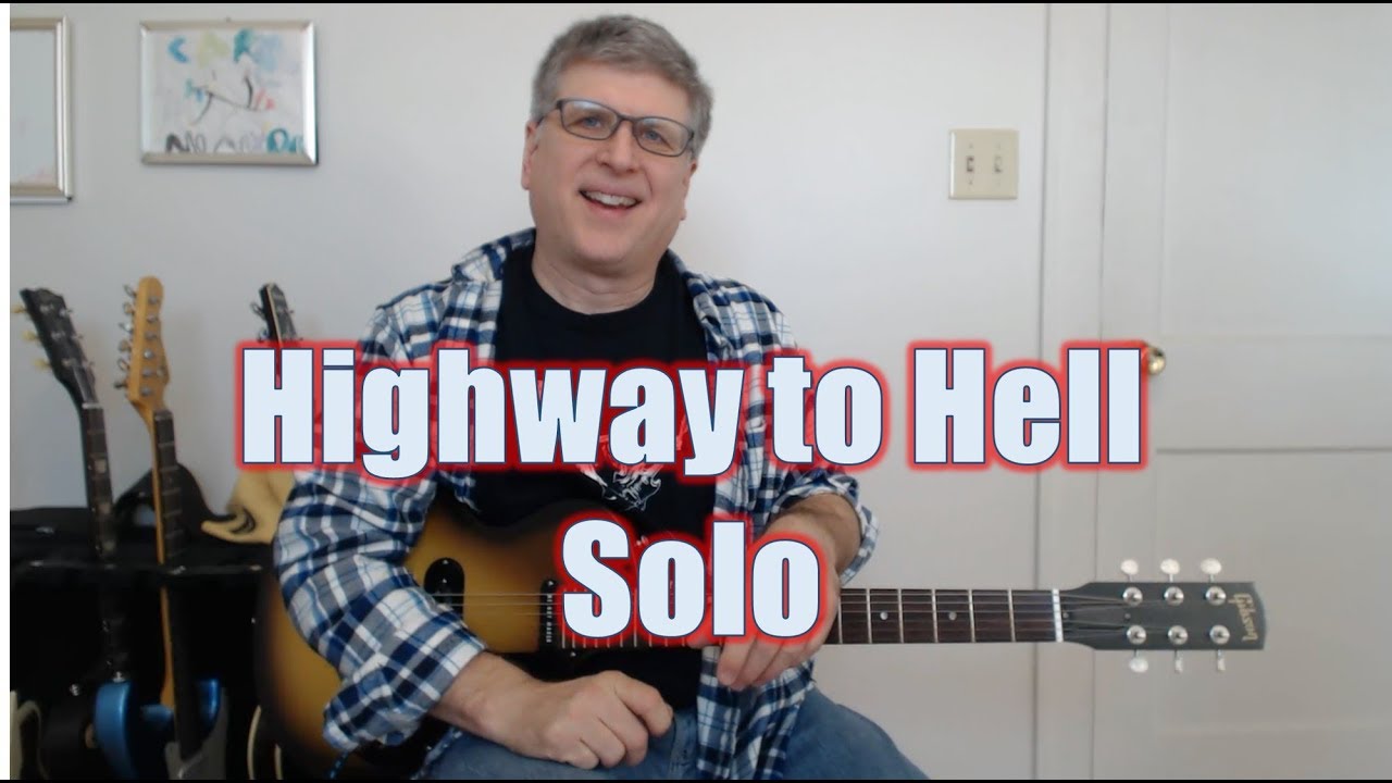 Highway to Hell - Solo AC/DC (Guitar Lesson with TAB)