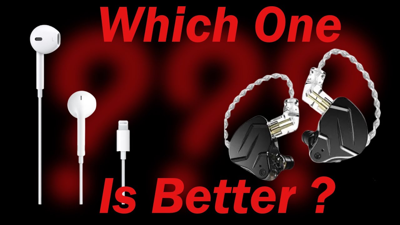 comparison between IEM and Apple EarPods Which One is Right for You?