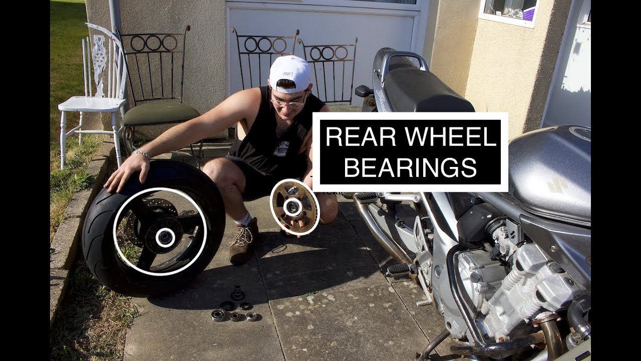 Motorcycle Rear Wheel Bearing Replacement | Suzuki GSF 650 Bandit Project