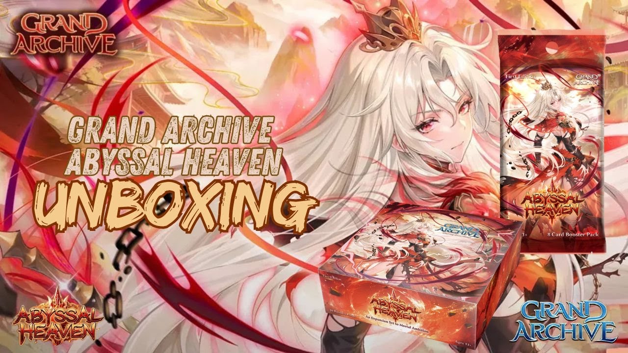 INSANE Grand Archive Unboxing: Abyssal Heaven Booster Pack REVEALS!