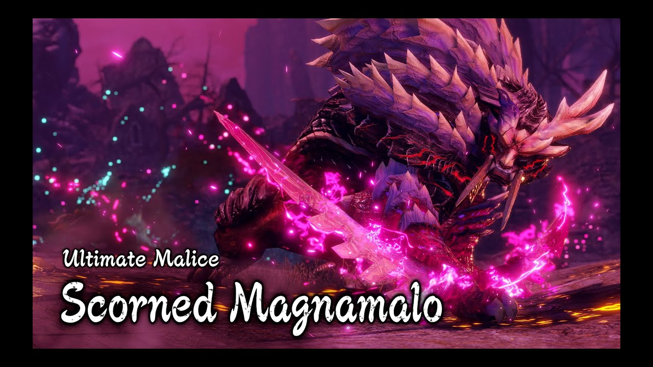 Monster Hunter Rise: Sunbreak - Scorned Magnamalo Fight (MR 100 Quest)