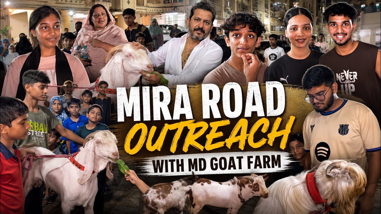 Mira Road Mein Bakro Ka Jalwa | FSA & MD Goat Farm Resident Outreach 2026