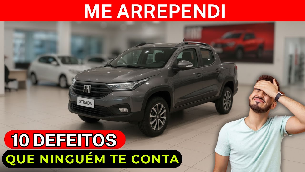 Comprei a Fiat Strada e Me Arrependi 10 Defeitos Que Ninguém Te Conta