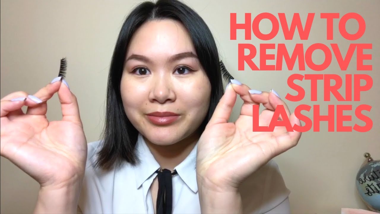 How to Remove and Clean False Lashes