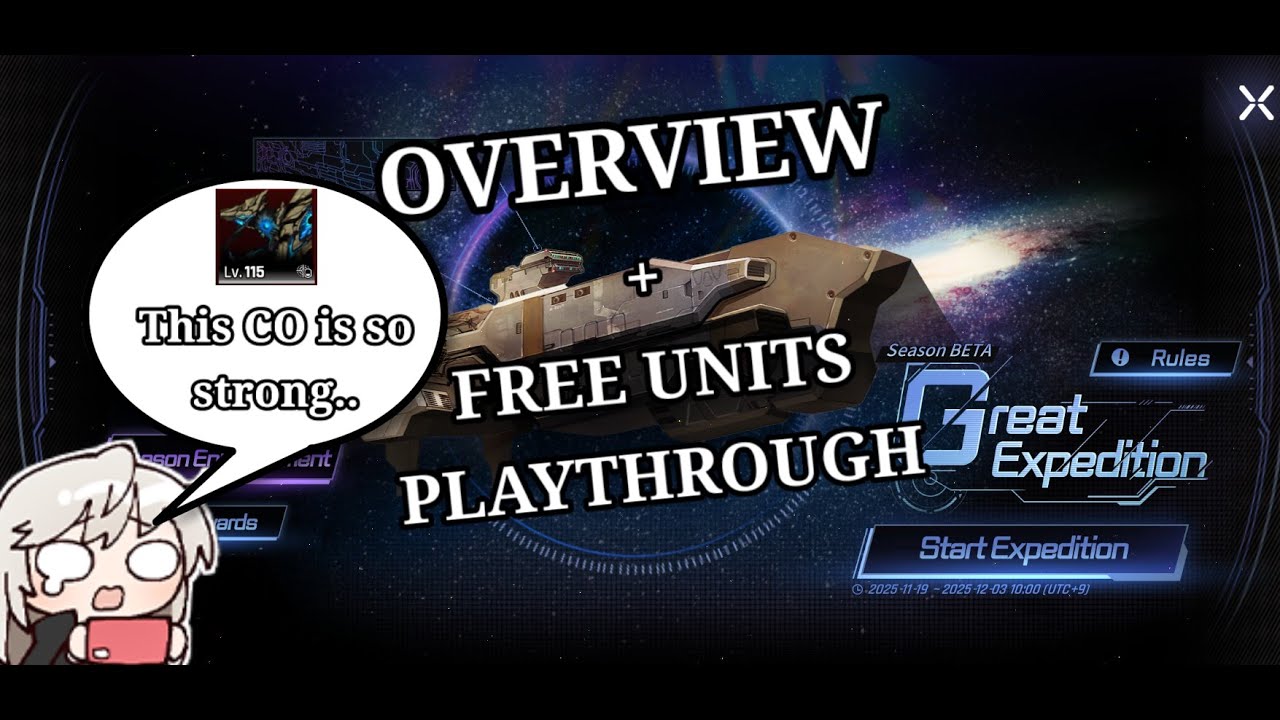 [Counterside] Trying the Great Expedition Content (Beta Season)