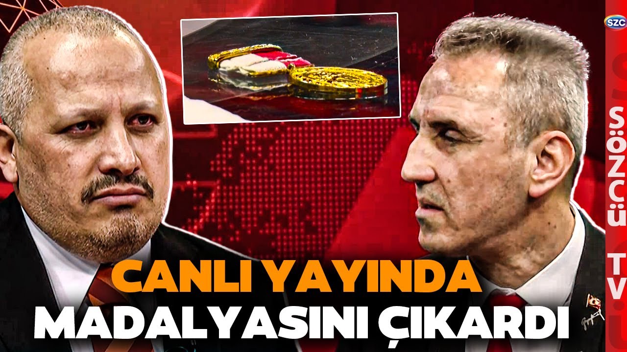 Gazi Hüseyin Özlük Canlı Yayında Madalyasını Çıkardı! 'PKK BİLDİRİSİ REDDEDİLİNCE TAKACAĞIM!'