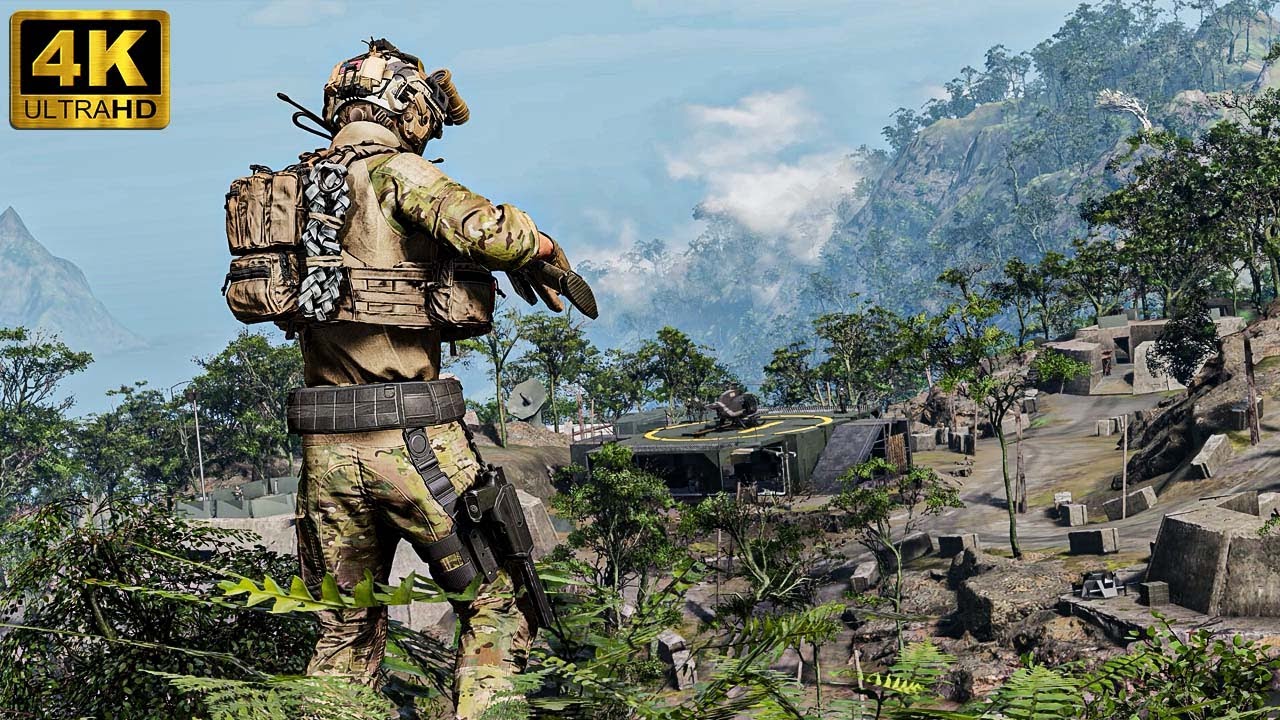 Ghost Recon Breakpoint - Delta Force - Tactical Infiltration - No HUD Immersion [4K UHD 60FPS]