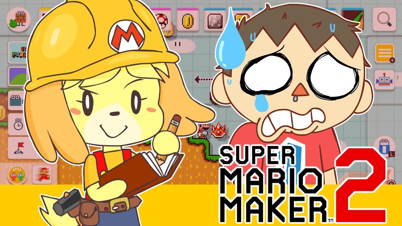 ИЗАБЕЛЬ СОЗДАЕТ УРОВЕНЬ ДЛЯ МЭРА В MARIO MAKER! (Super Mario Maker 2) 🍋
