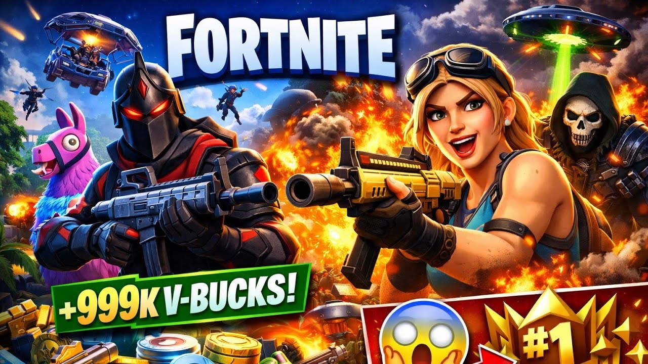 I Got 999,000 V-Bucks?! 😱 INSANE Fortnite #1 Victory Royale!
