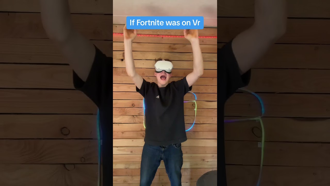 If Fortnite was on VR 💀
