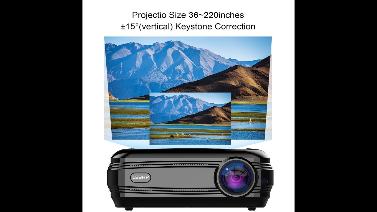 3300 Lumens 1080p Full HD Video Projector