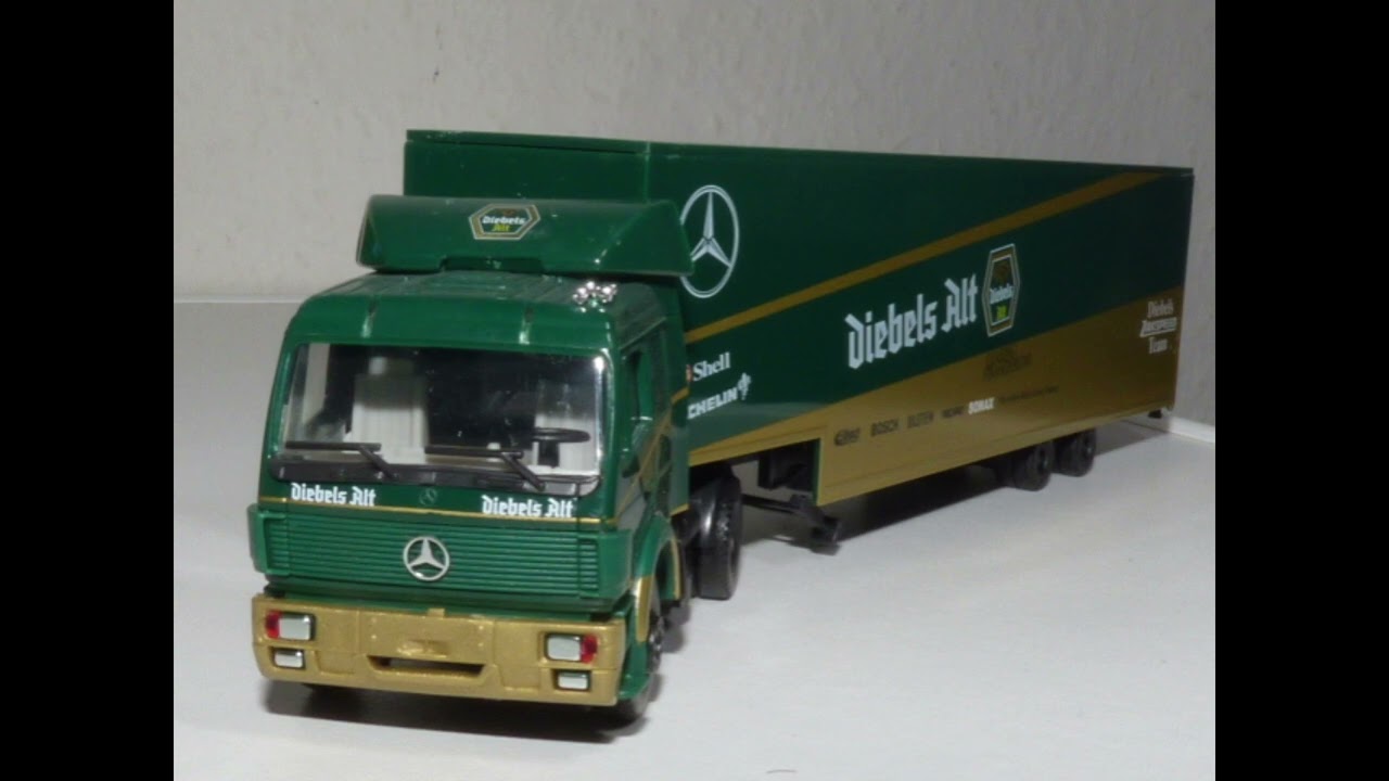 Herpa 1:87, Mercedes LKW Diebels Alt