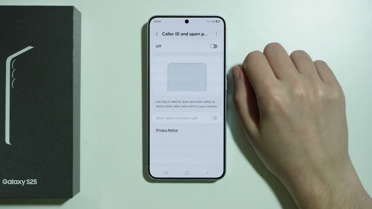 Samsung Galaxy S25: How to Block Spam & Scam Calls