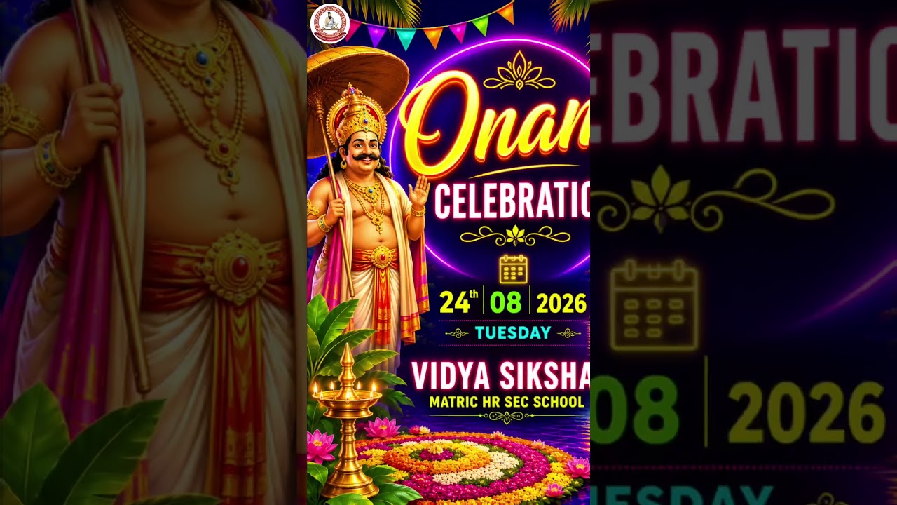 Onam Celebration Begins 💥🔥🪄 #2026 #school #onam #celebration #festival #kerala #special #happiness