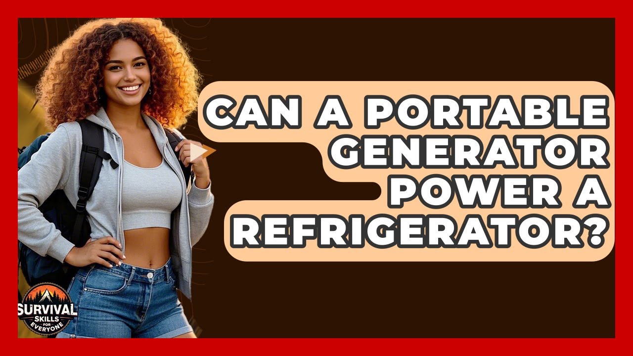 Can A Portable Generator Power A Refrigerator? - Survival Skills for Everyone