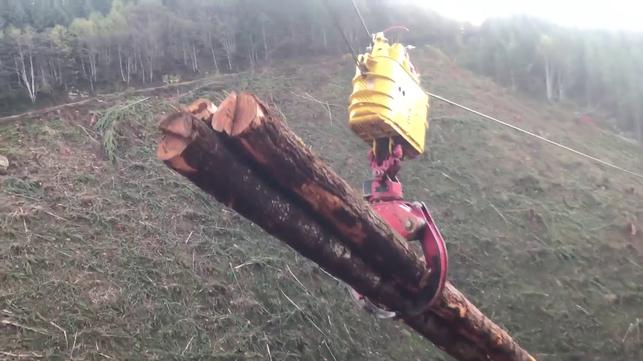 ACME Hydraulic Grapple / Slack Pulling Combo Carriage
