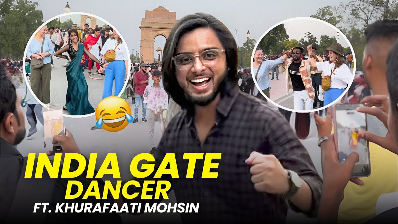Mujra At India Gate And Qutub Minar Delhi | Ft Khurafaati Mohsin | Vlog Nahi Sacchaayi!