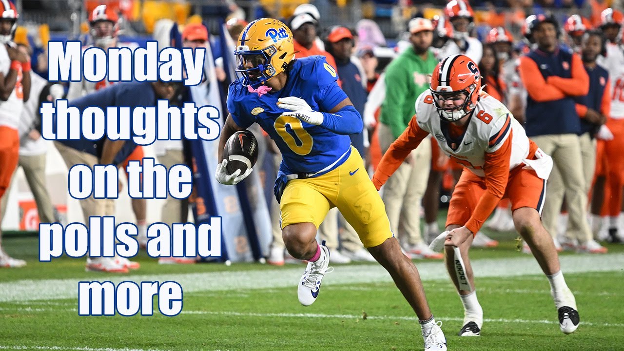 Monday thoughts on the polls and more | The Morning Pitt: 10/28/2024