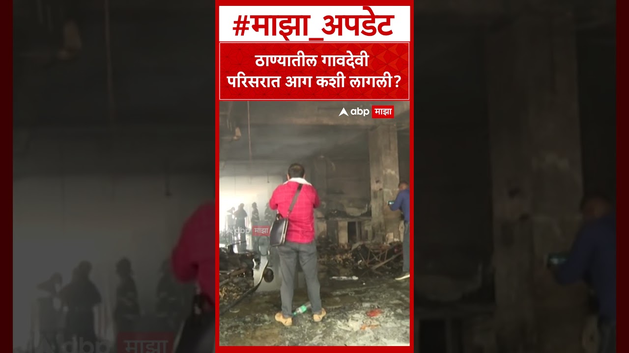 Thane Fire : ठाण्यातील गावदेवी परिसरात आग कशी लागली?