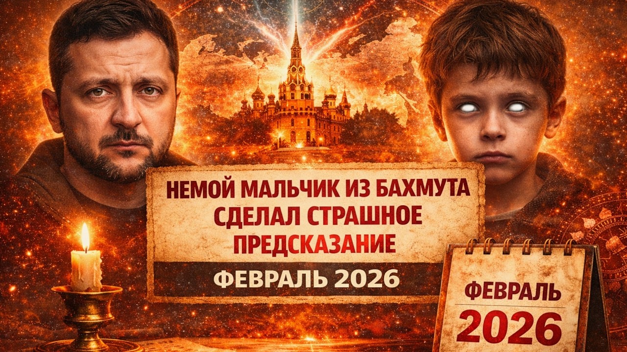 МАЛЕНЬКИЙ НОСТРДАМУС ИЗ БАХМУТА! Назвал точную дату! Февраль 2026 года...