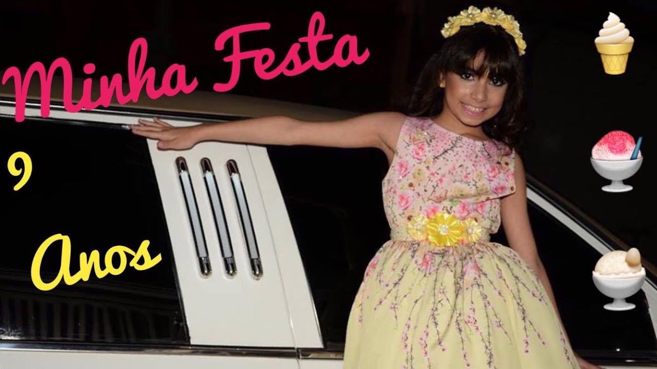 Minha Festa 9 Anos - Sorveteria da Gaby