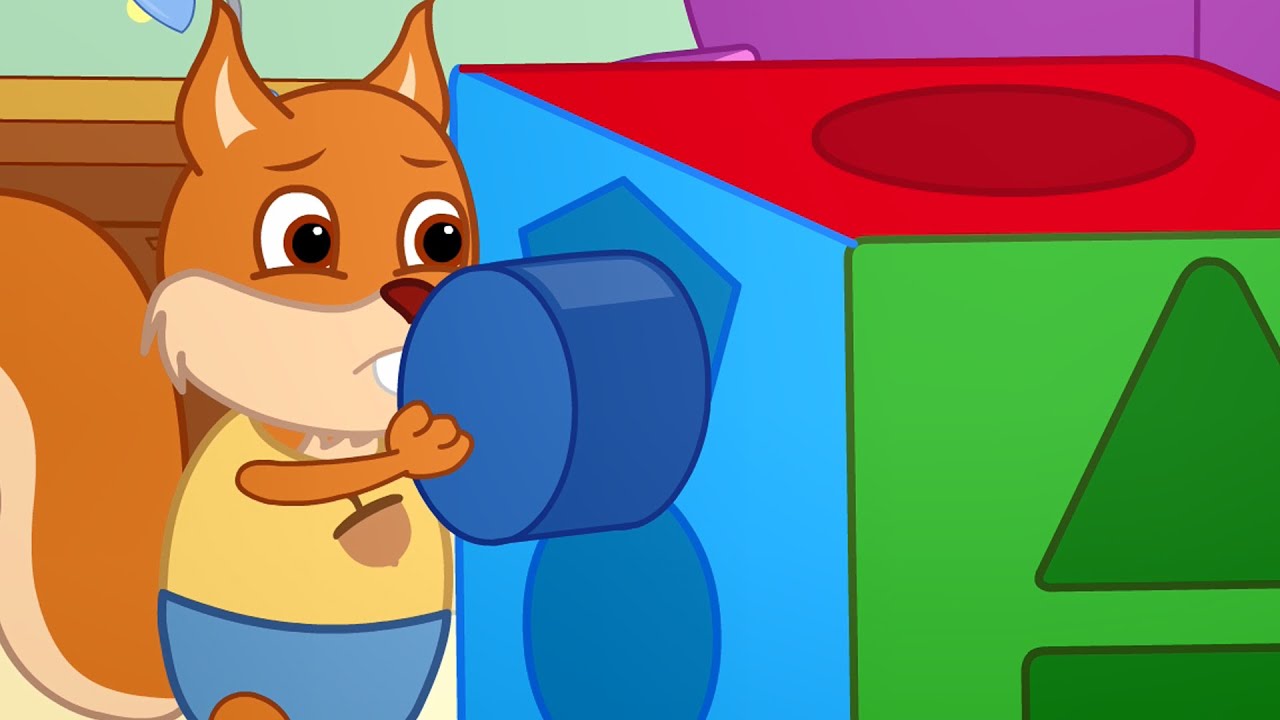 Bridie Squirrel in English - Big Surprise Cartoon for Kids