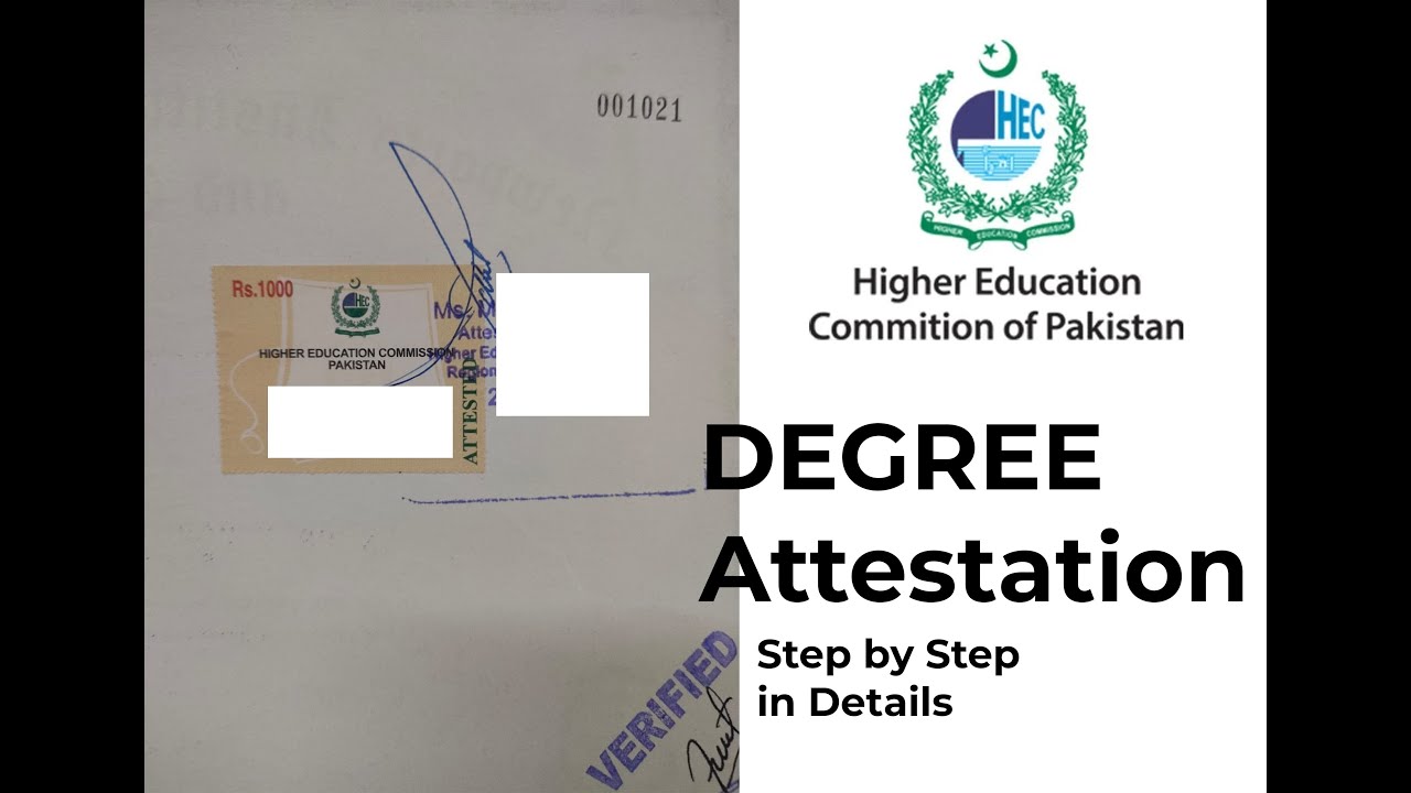 HEC Degree Attestation Process Online & Walk-in Urgent | Fee Requirements | My Experience & Tips