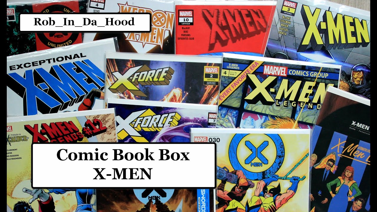 ZESZYTY MARVEL COMICS - X MEN - Unboxing, Zeszytówki, Okładki & Ciekawostki