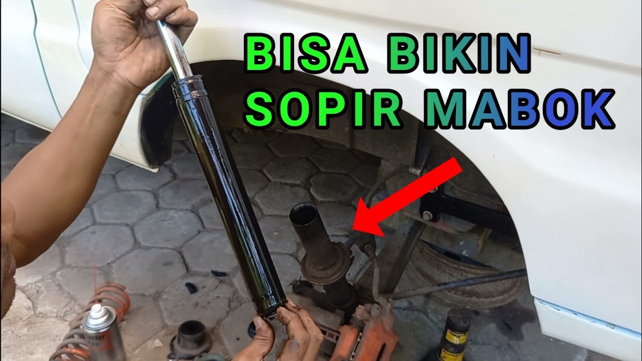 Cara Ganti Shock Depan Mobil Suzuki Carry