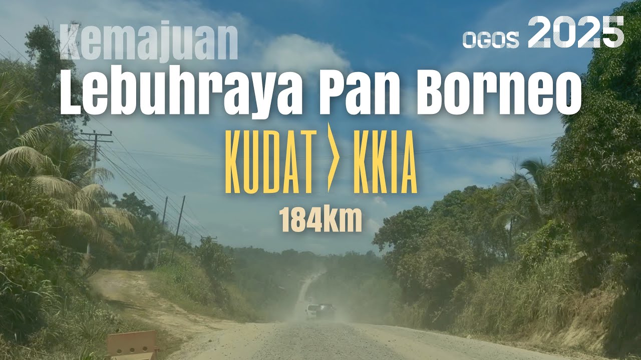 #jalan_b25 | KDT-KKIA Perjalanan dari Kudat ke Kota Kinabalu International Airport, Sabah