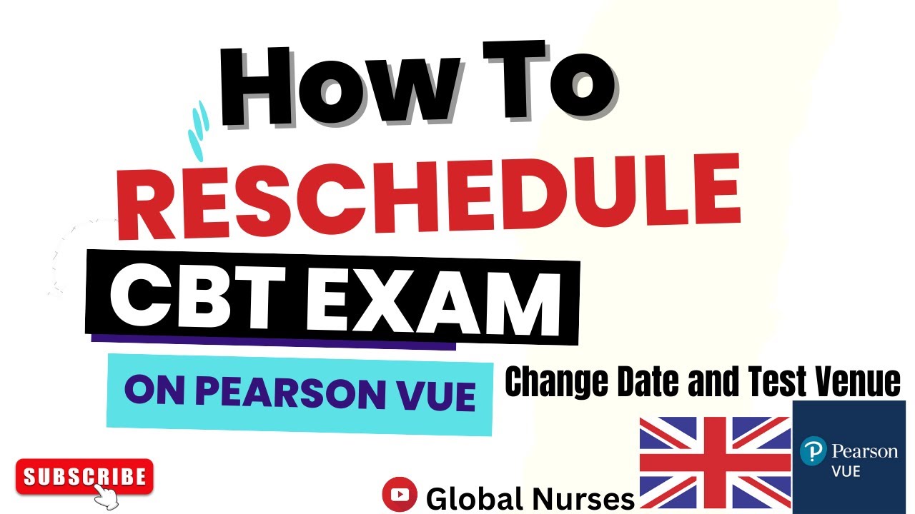 Как перенести экзамен CBT на Pearson Vue | Изменить дату | Место проведения теста