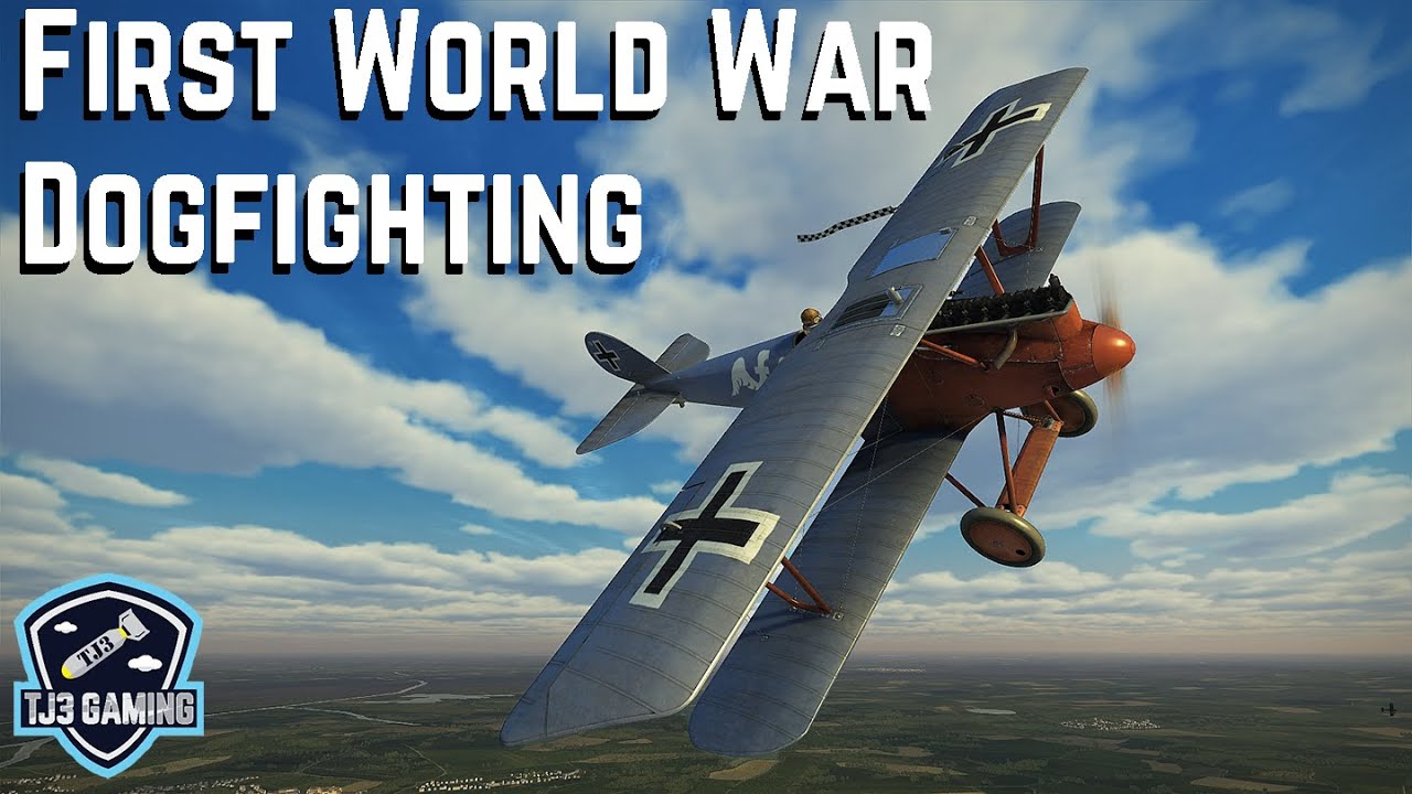 World War I Dogfighting Highlights - Flight Simulator IL2 Sturmovik Flying Circus V1