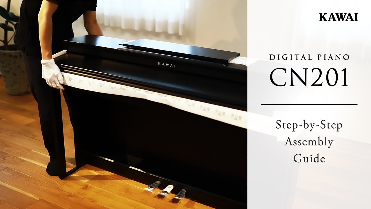 Kawai CN201/CN301 Digital Piano | Unboxing & Step-by-Step Assembly Guide