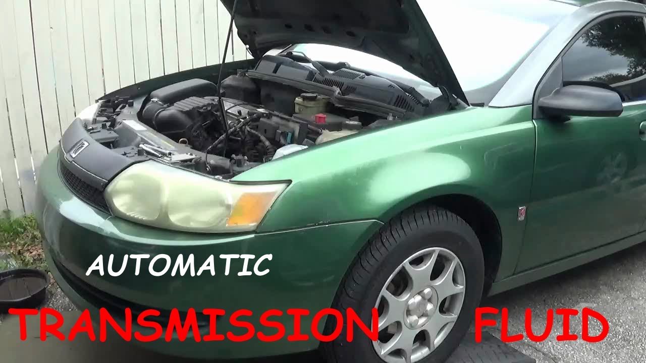 AUTOMATIC TRANSMISSION FLUID CHANGE /2003 Saturn Ion