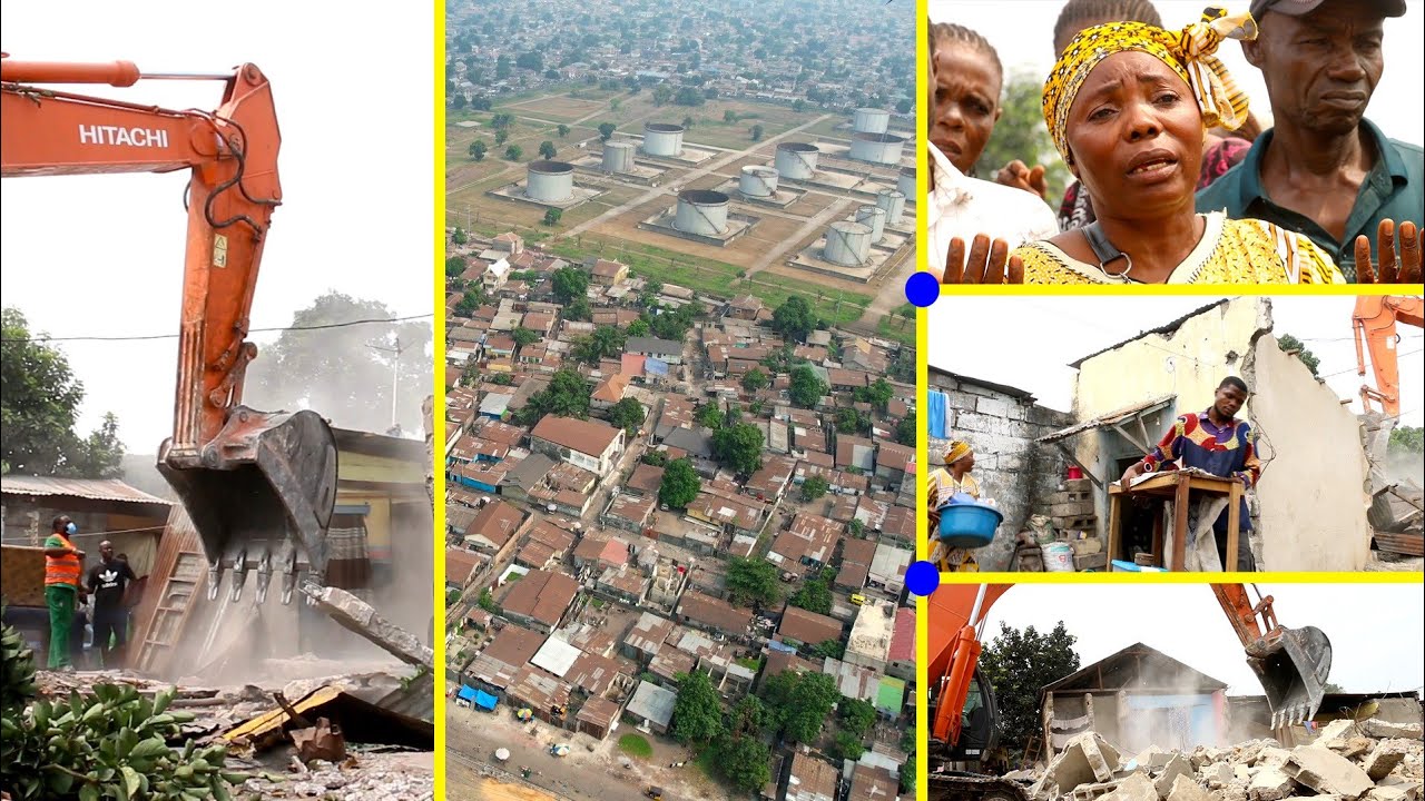 RETOUR DU CHEMIN DE FER : 15M DE PART & D'AUTRE, DÉMOLITION À MASINA VERS LE PONT YA MATEMBELE 🙆🏾‍♂️