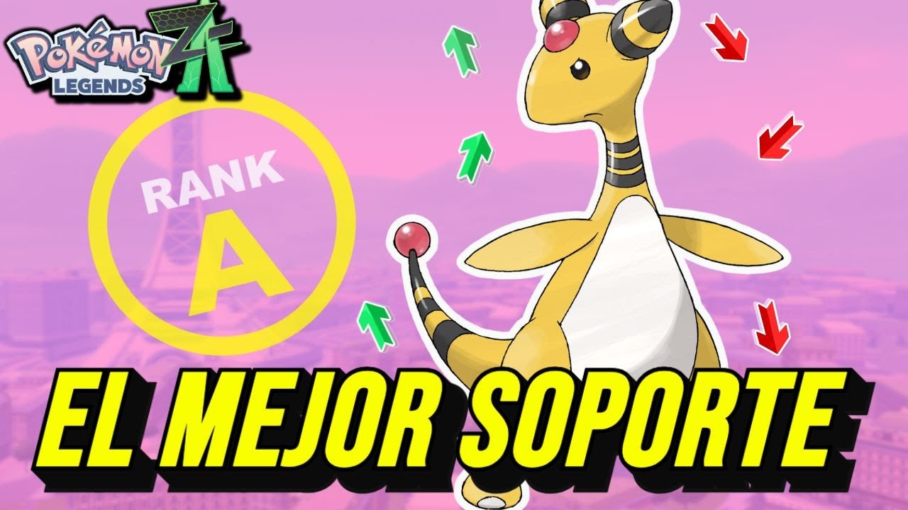 El Mejor MOVESET Soporte para AMPHAROS - Pokemon Legends Z-A Ranked