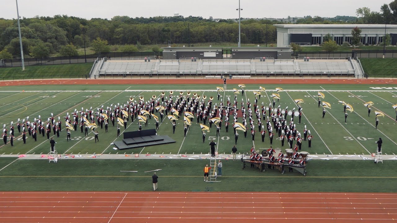 2019 Linn-Mar Marching Band Festival Exhibition Performance