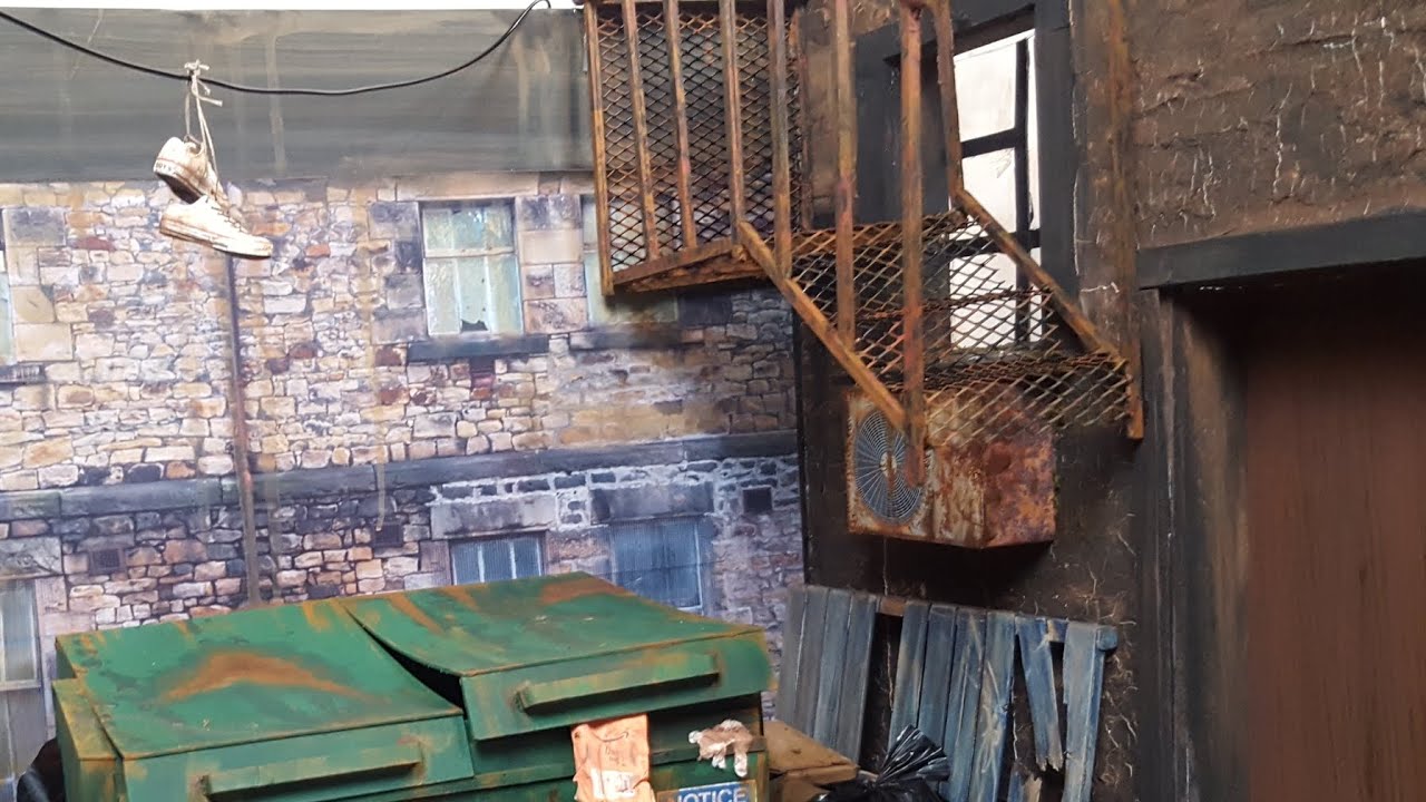 How to make a Back Alley - 1:6 Scale - Part 2