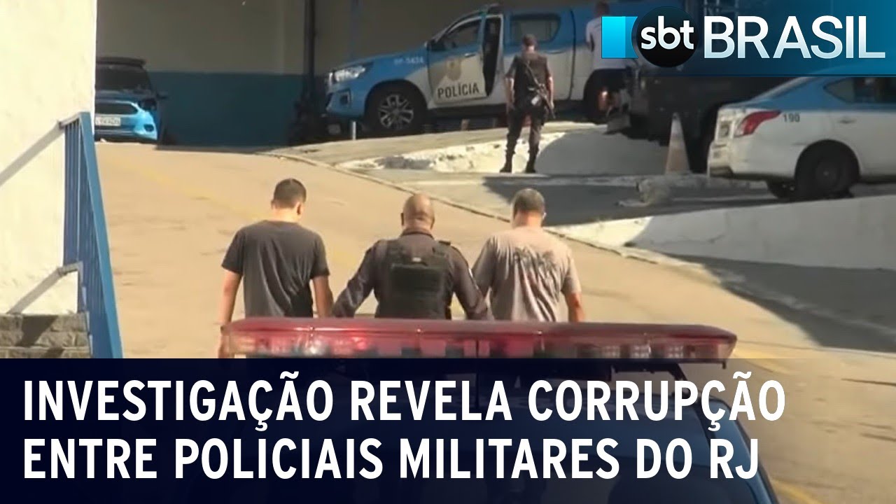 Investiga&ccedil;&atilde;o revela corrup&ccedil;&atilde;o entre policiais militares do RJ | SBT Brasil (22/08/22)