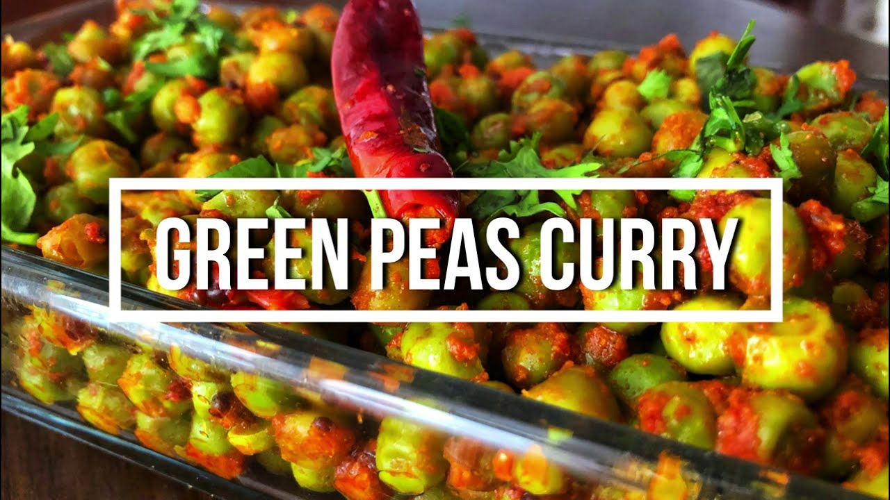 Green Peas Curry Recipe (Dry) | Matar nu shaak recipe | How to make gujarati green peas curry