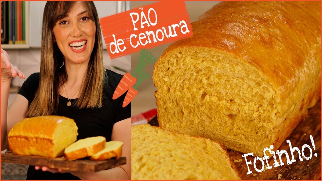 PAO DE CENOURA fofinho I Receitas e Temperos