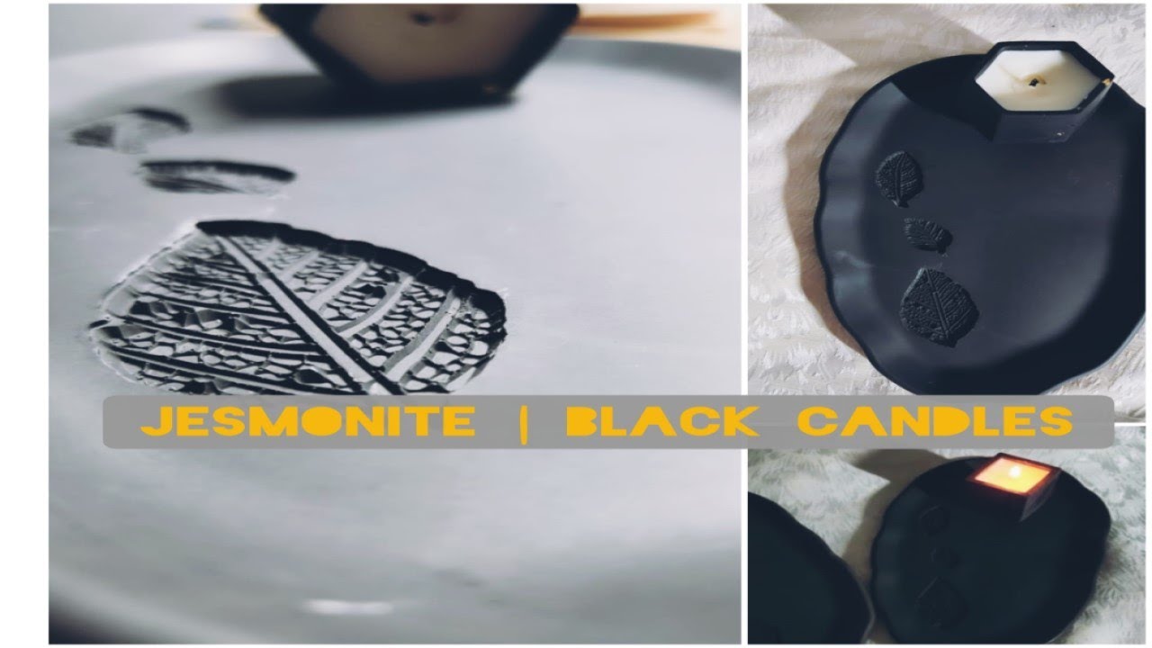 Candles and Jesmonite ? | Testing soy wax on Jesmonite | The result is stunning !