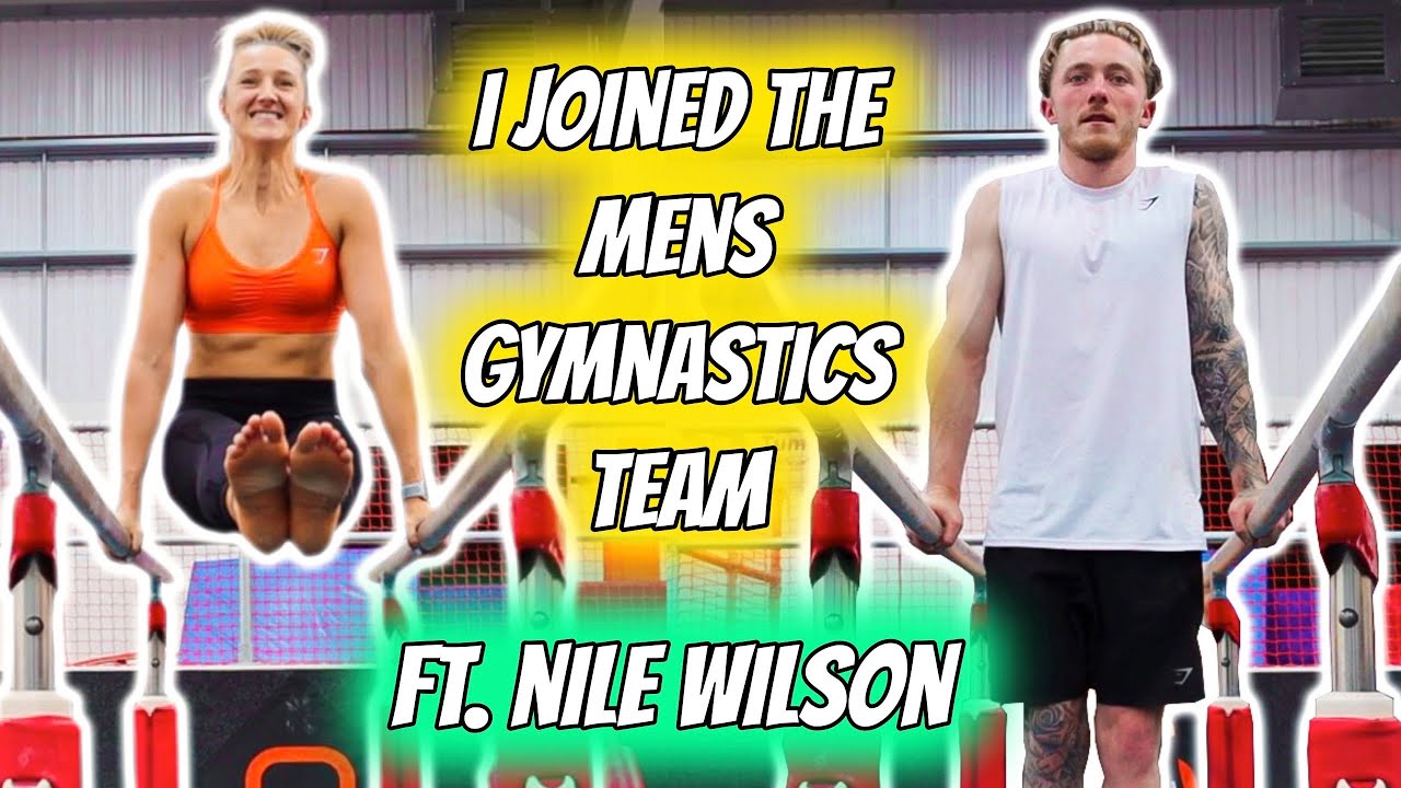 WOMEN TRY MENS GYMNASTICS . ft Nile Wilson, ASH WATSON, LUKE STONEY