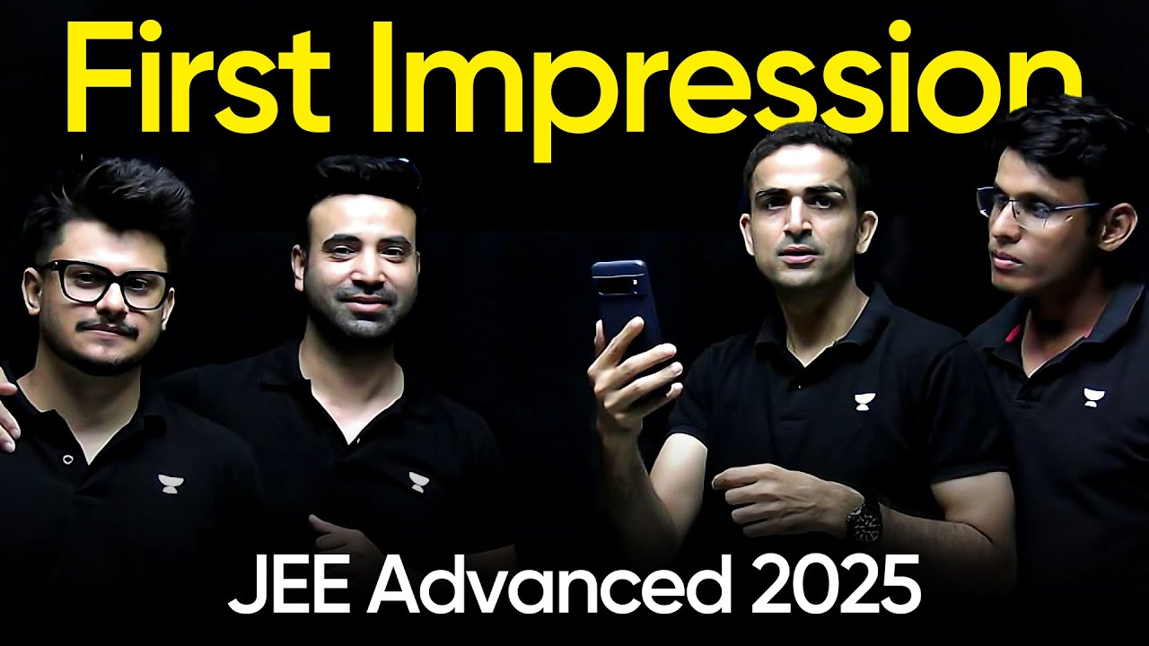 First Impression of JEE Advanced 2025 | LIVE Analysis