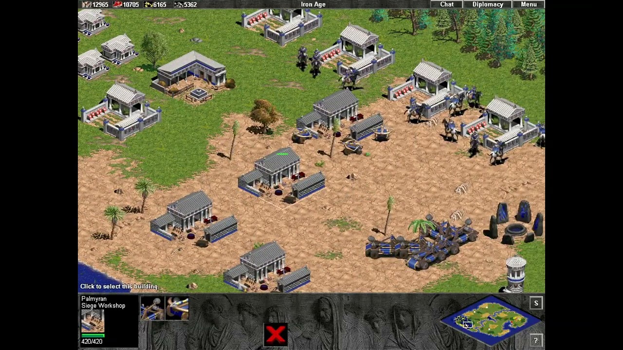 Age of Empires | The Rise of Rome Walkthrough | Multiplayer | 1 Vs 1
