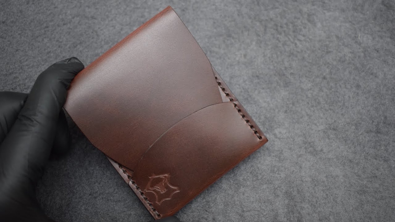 Handmade Leather Flap Wallet | Premium Vegetable Tanned Leather | Made in India